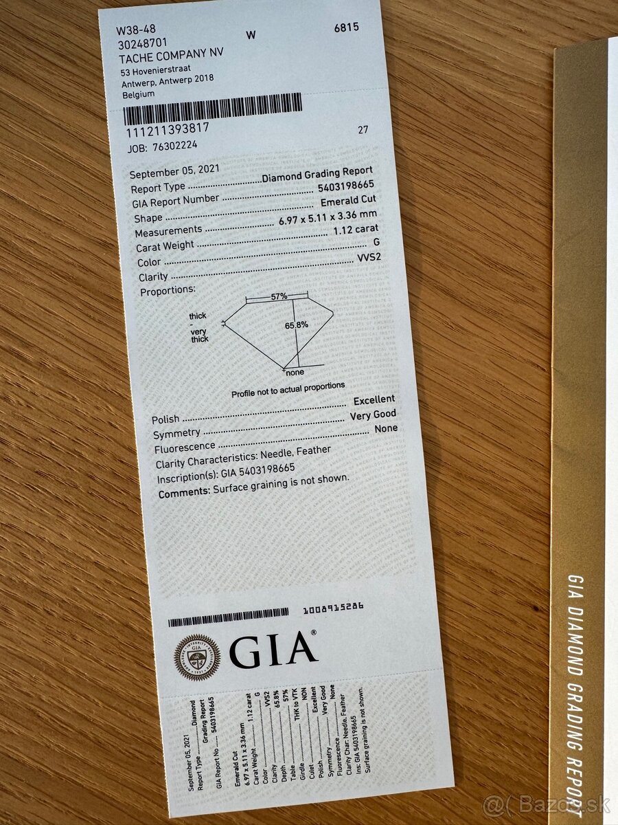 💍 Luxusný diamantový 1,12 ct prsteň s certifikátom GIA - 10