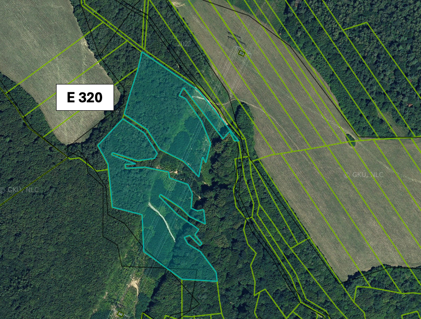 Kalnište – 6.264 m2 LESOV (Urbáru) - 10