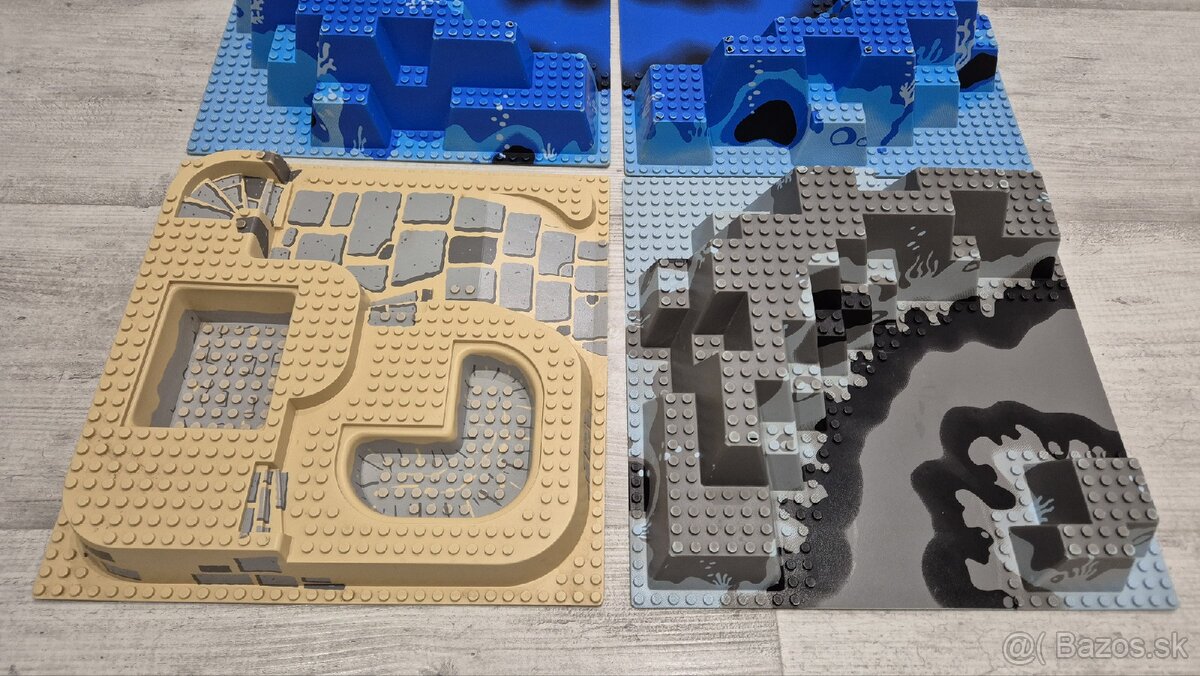 LEGO MIX 30 kg + návody, 9V VLAKY, Aquanauts a iné... - 10