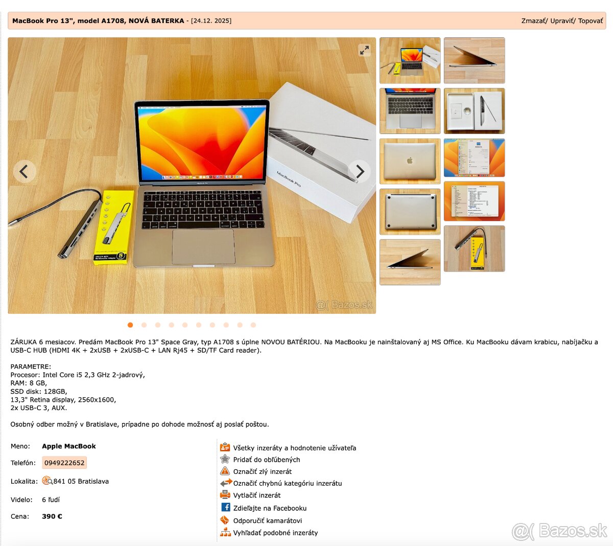 MacBook - ZÁRUKA 6 mesiacov - 10