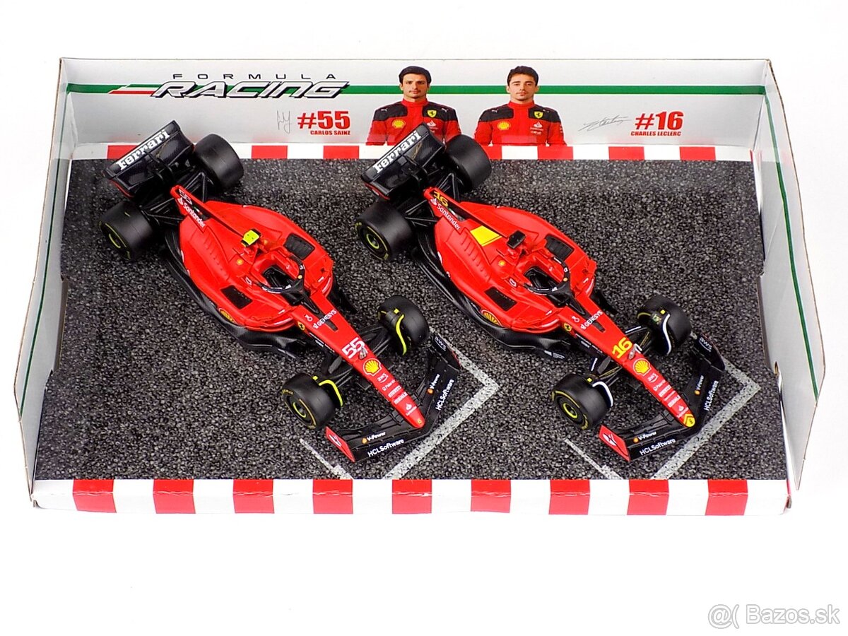 Dvojset F1 FERRARI a RED BULL 1:43 Bburago - 10