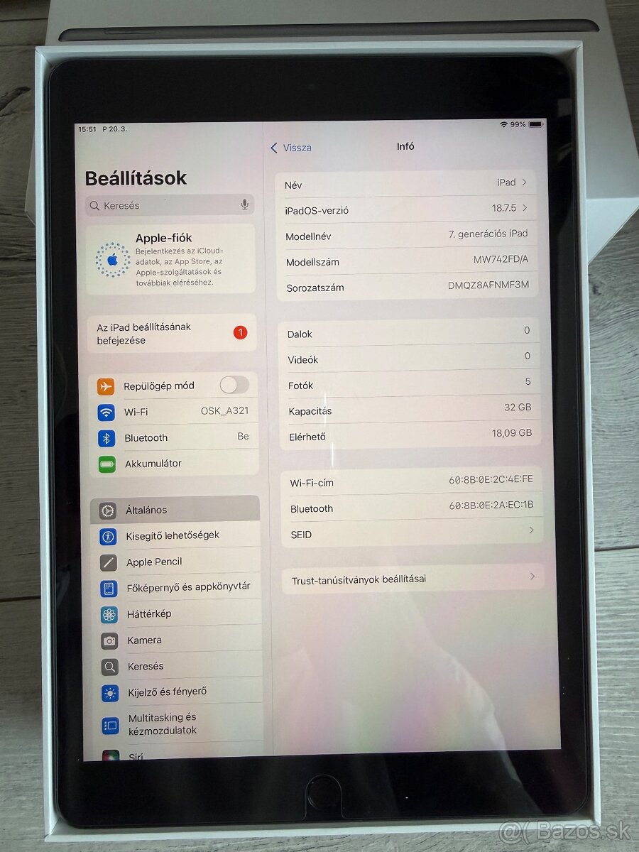 Ipad 7gen 32gb - 10
