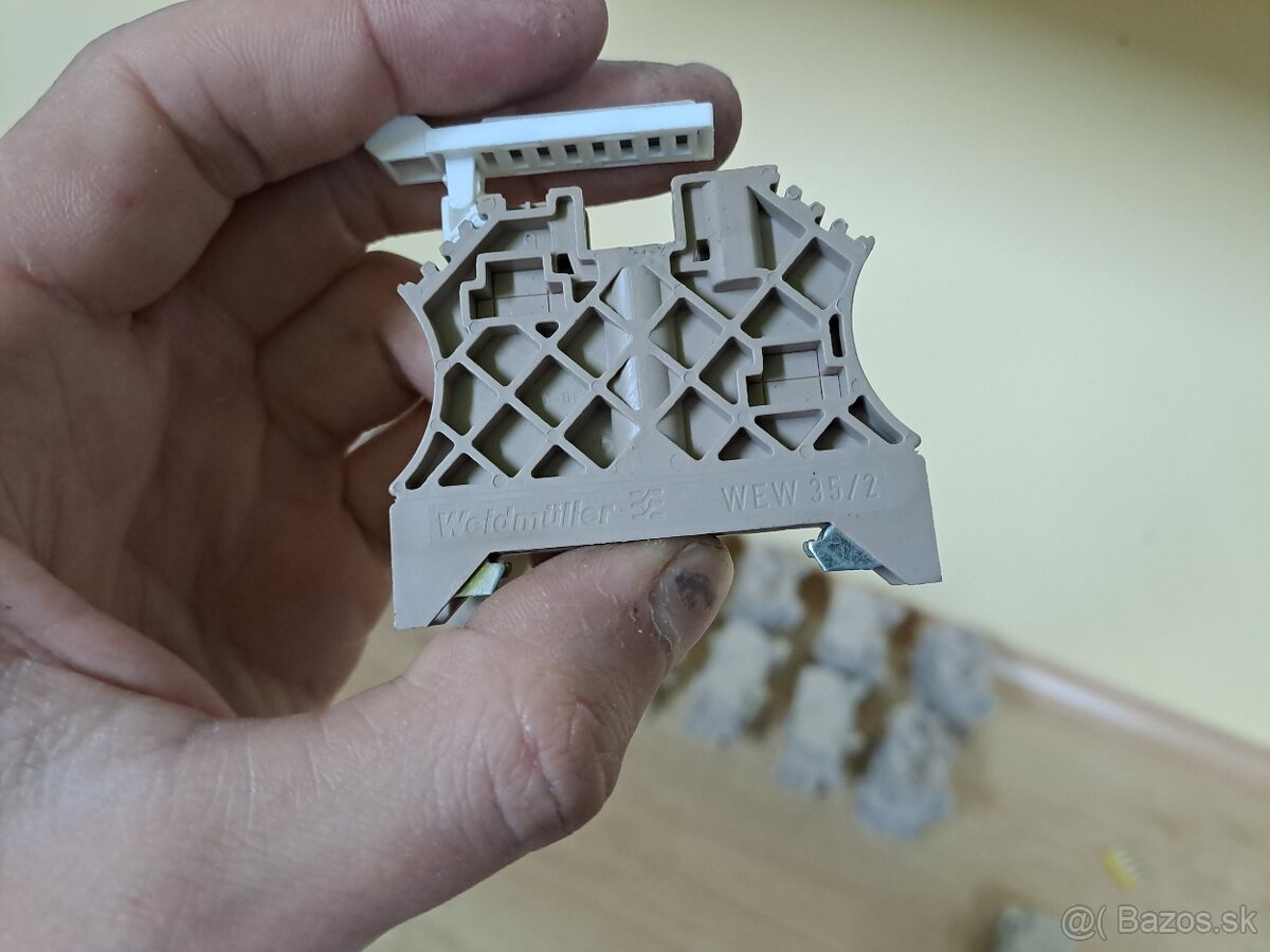 Terminal blok / svorkovnica Weidmuller - 10