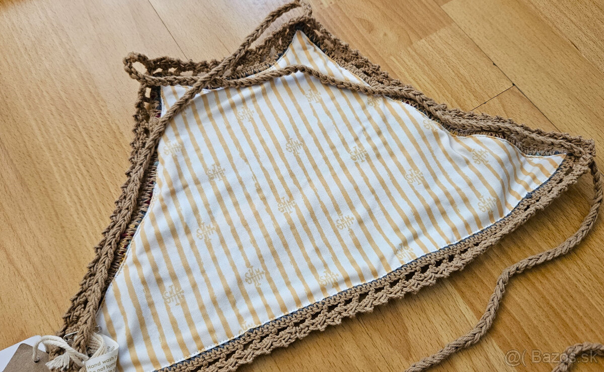 Dievčenský háčkovaný top, vel. S - 10