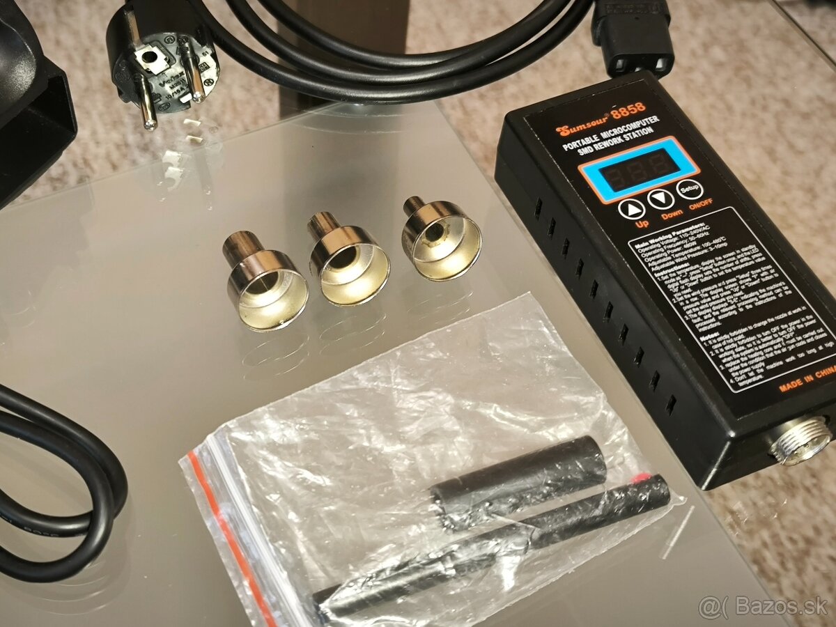 Teplovzdušná spájkovačka sumsour 8858 - 10