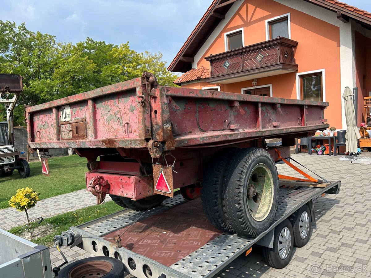 Vyklápacia Vlečka - kipper - 10