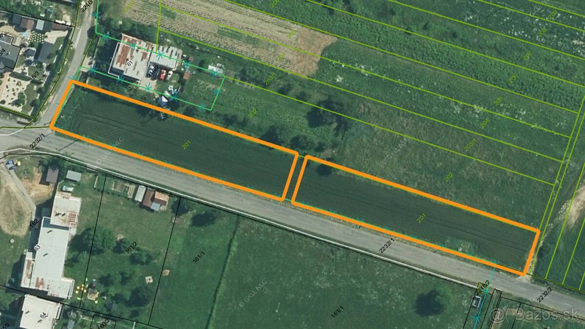 Na predaj stavebné pozemky 870m2, Bačkovík - 10