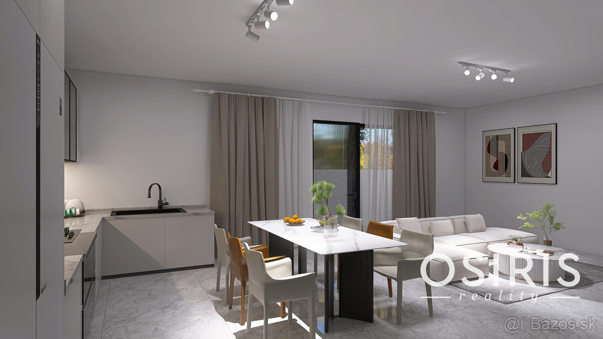 Klimatizovaný 3i byt v novostavbe z r. 2025, terasa 24 m2, 1 - 10