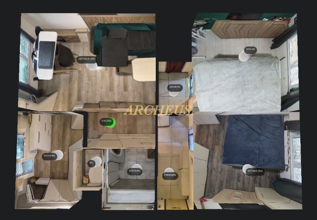 3D / EXKLUZÍVNE / 3 IZBOVÝ BYT (BALKÓN), KEŽMAROK ,67m2 - 10