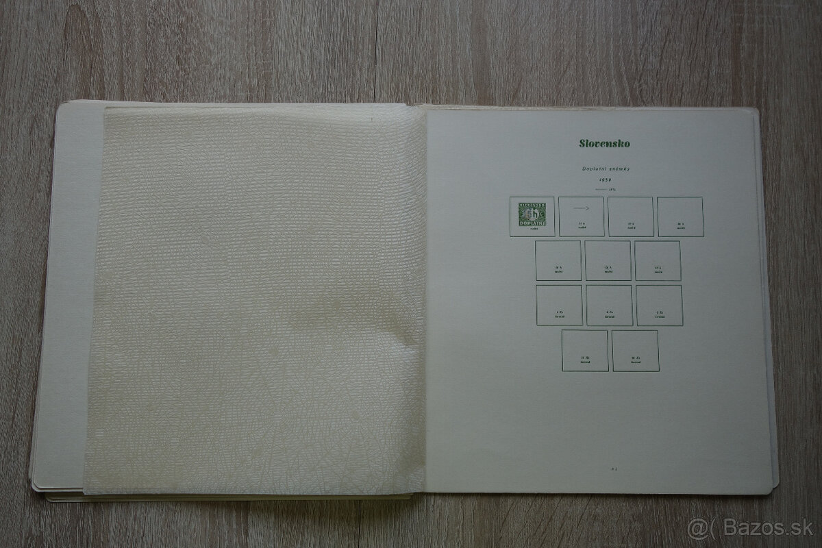 Albumové listy: Slovensko 1940 - 10