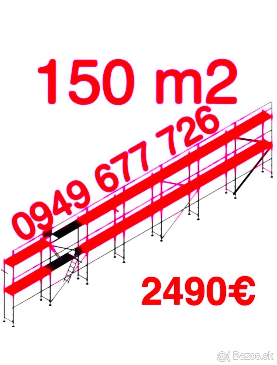 Predám lešenie kvalitne ,certifikované , pozink - 10