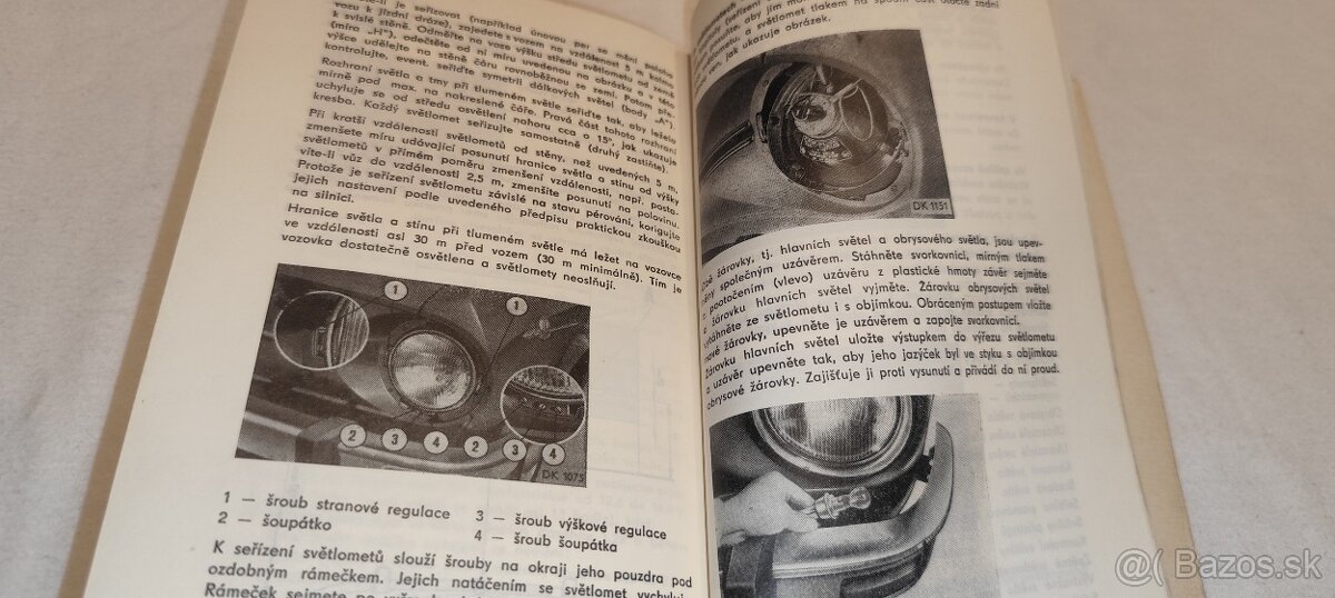 Škoda 110 R - návod k obsluze a údržbě - příručka Š110R - 10