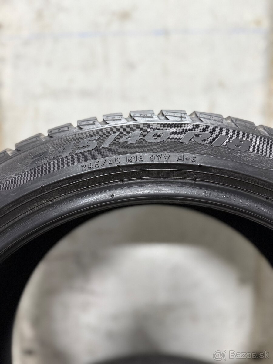 Zimné pneumatiky 245/40/18 Pirelli Sottozero 3 Winter AO - 10