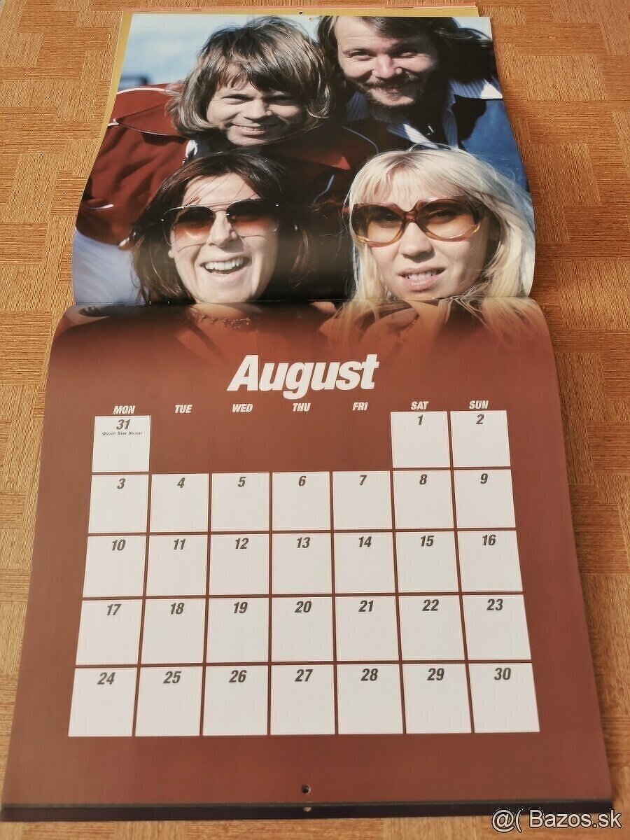 ABBA CALENDAR 2009 - 10