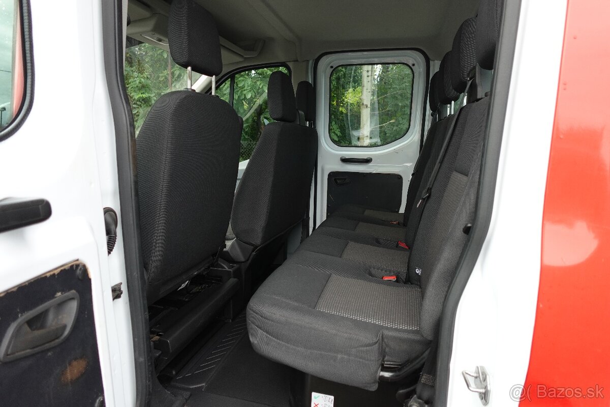 FORD TRANSIT 7MÍST DVOJKABINA 3 STRANNÝ SKLÁPĚČ 2.0TDCI KLIM - 10