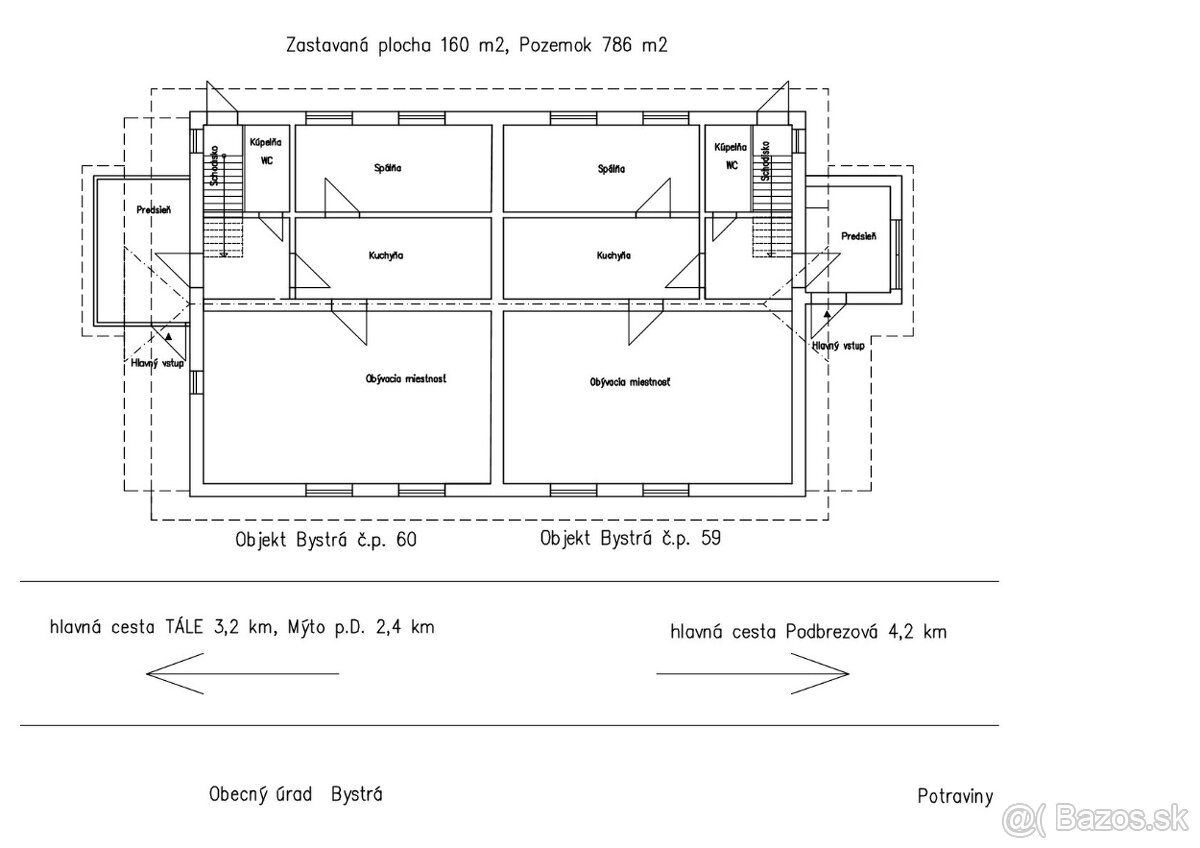 Dvojdom v obci Bystrá - 10