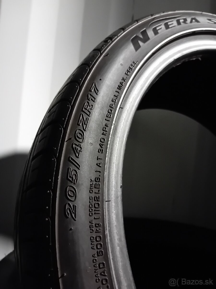 2x 205/40R17 Nexen Nfera 2018 - 10