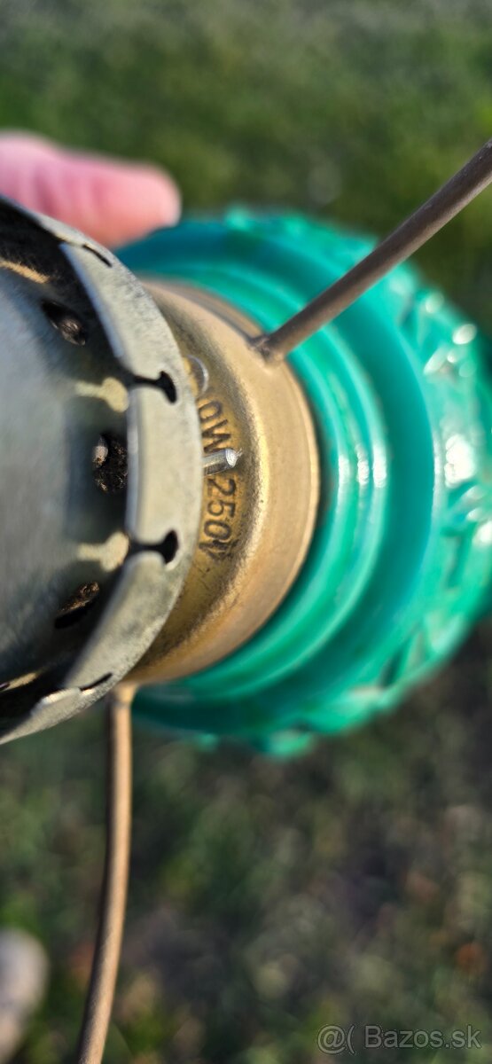 Starožitná petrolejová lampa - 10