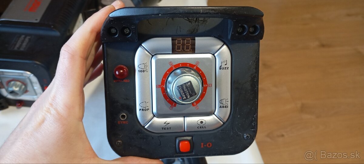 Štúdiové blesky Photon 500w set statívy - 10