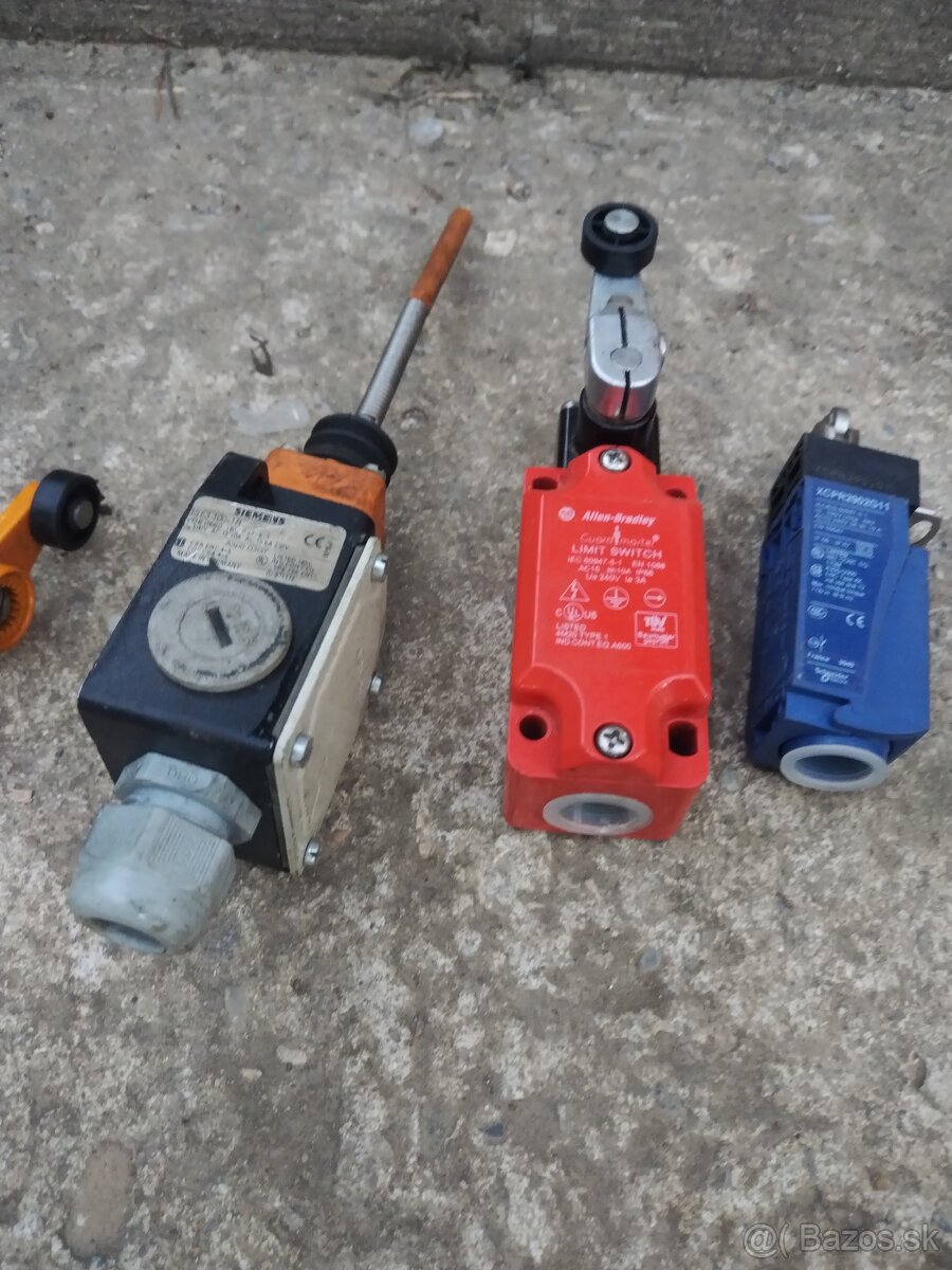 Predám spínače, polohové, koncové - 10