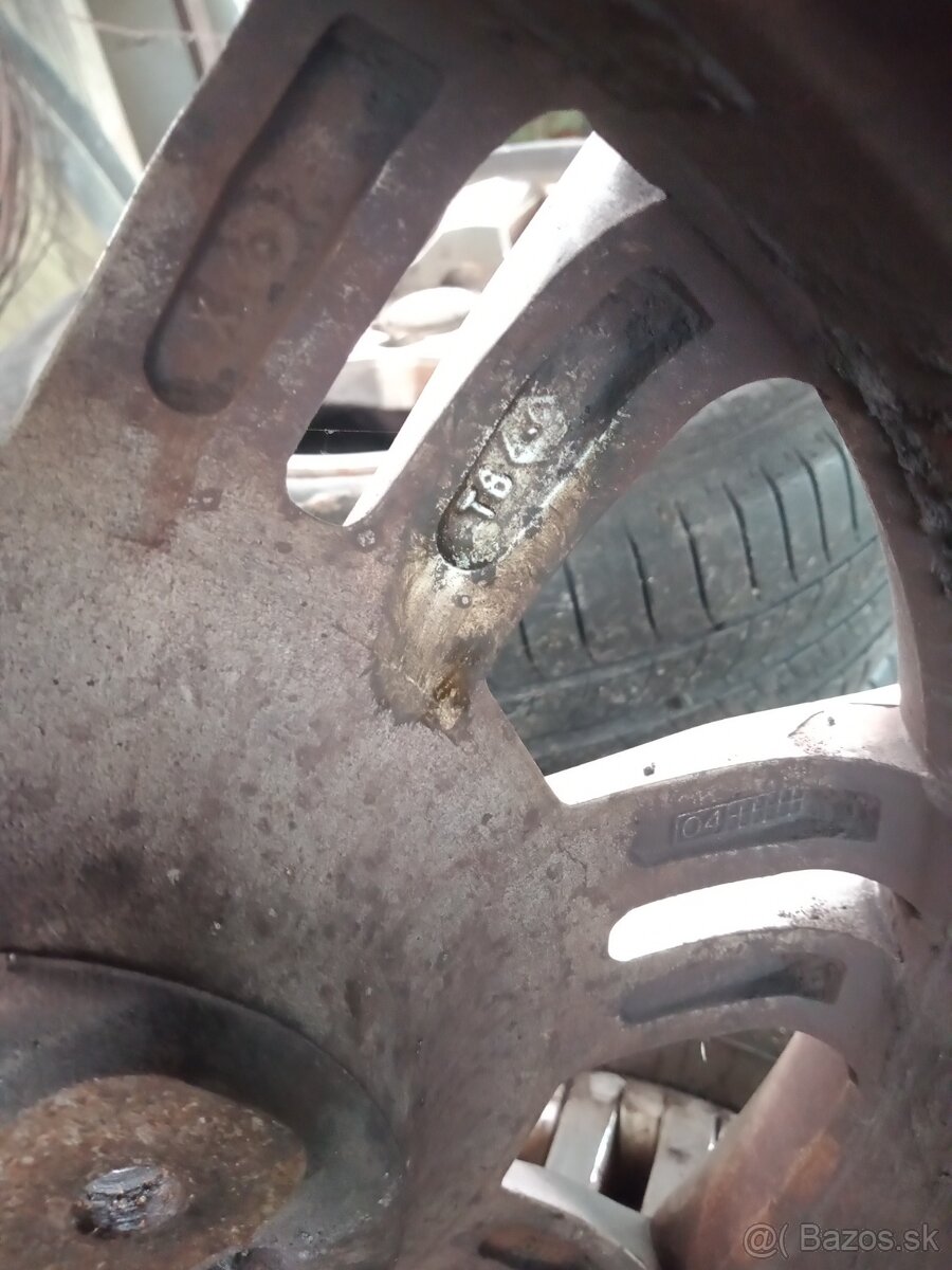 ALU disky T6 elektrony 4x98 R16 205/55 - 10