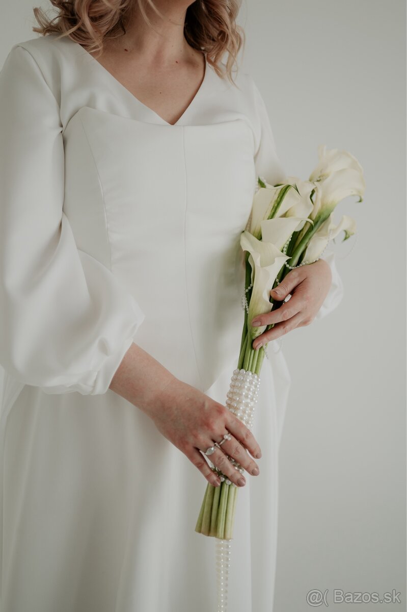 Svadobné šaty 42-44 - 10