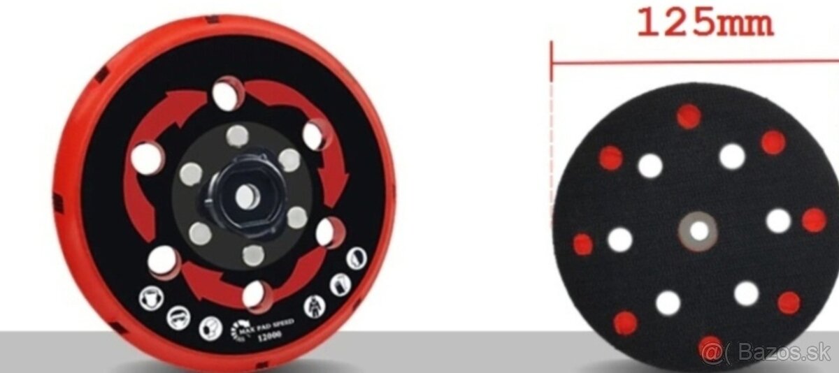 Nová orbitálna / excentrická leštička, kmit / orbit 21mm - 10