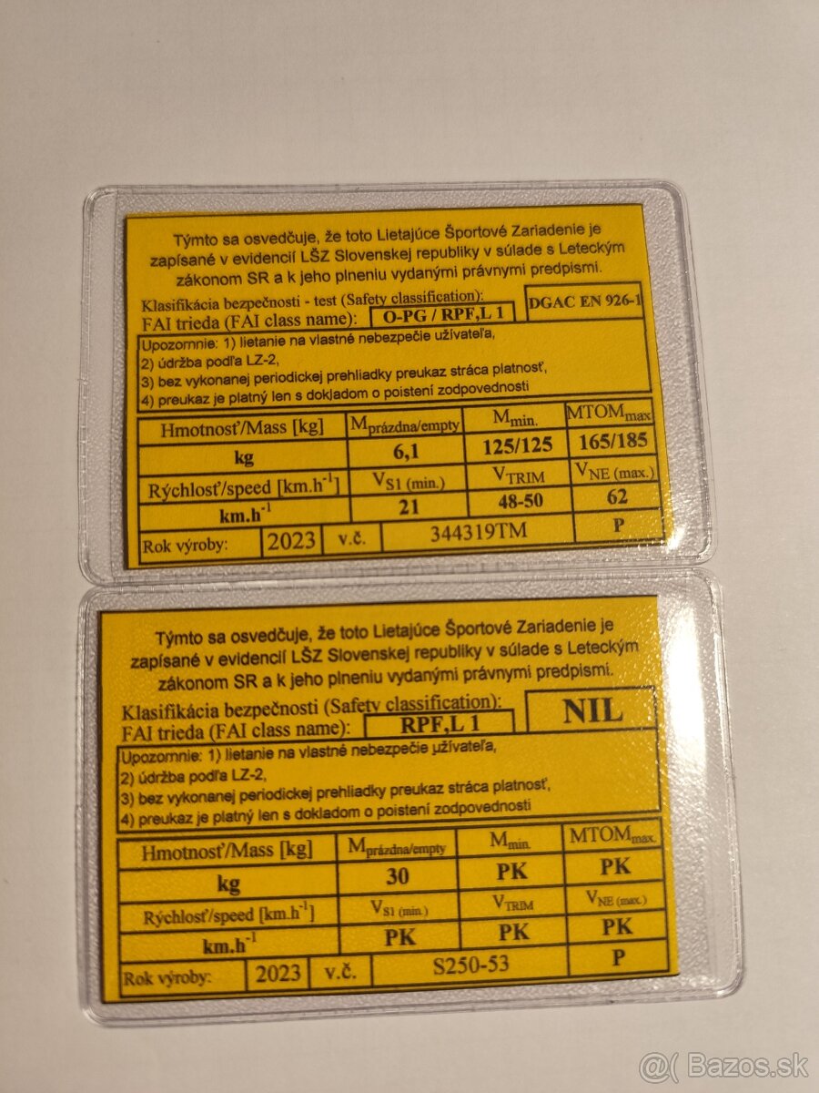 Motorový paragliding a klzák - 10