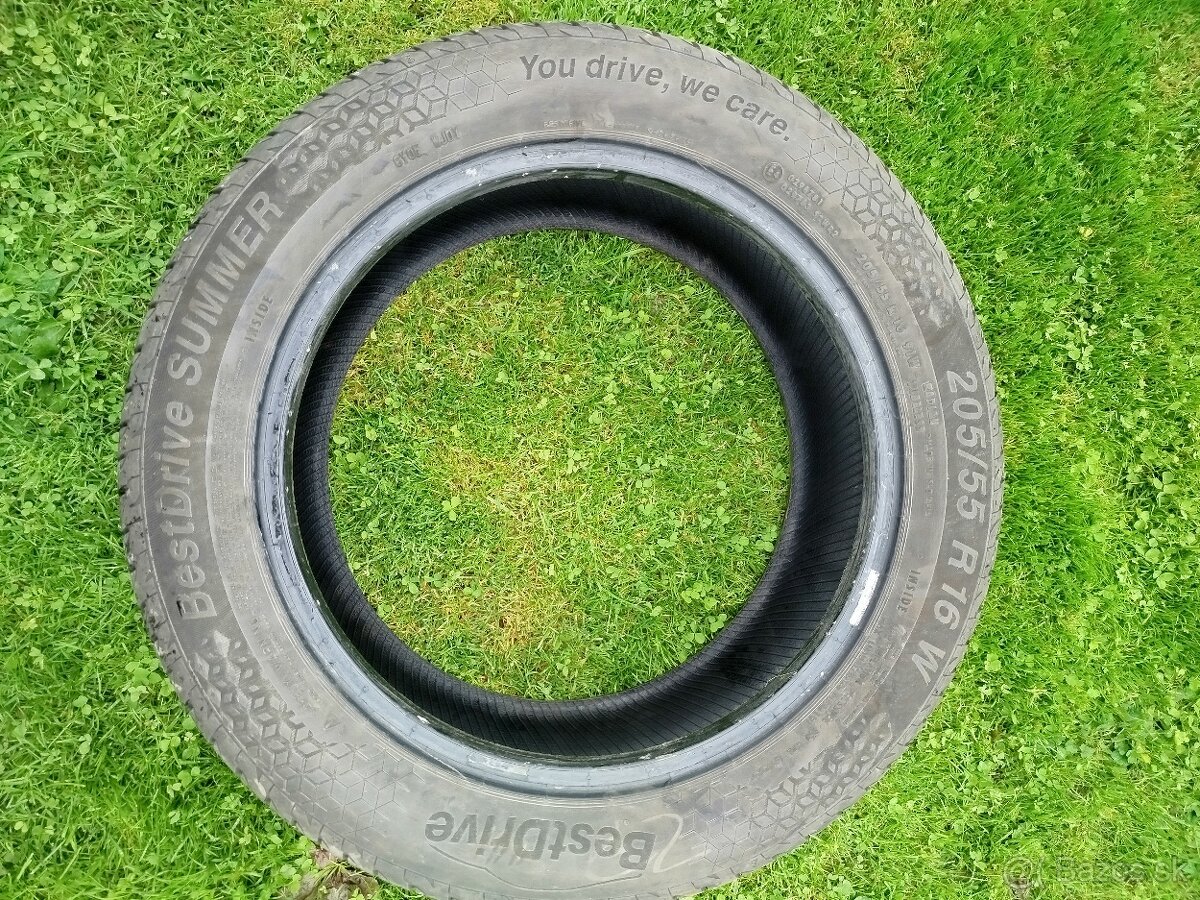 Letné pneu 205/55 R16+zimné - 10
