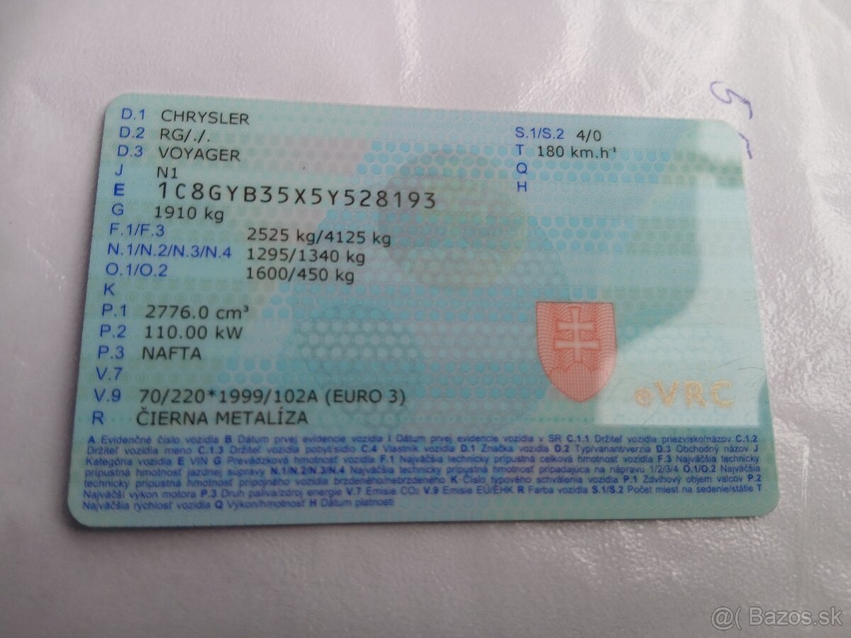Predám Chrysler Voyager - 10