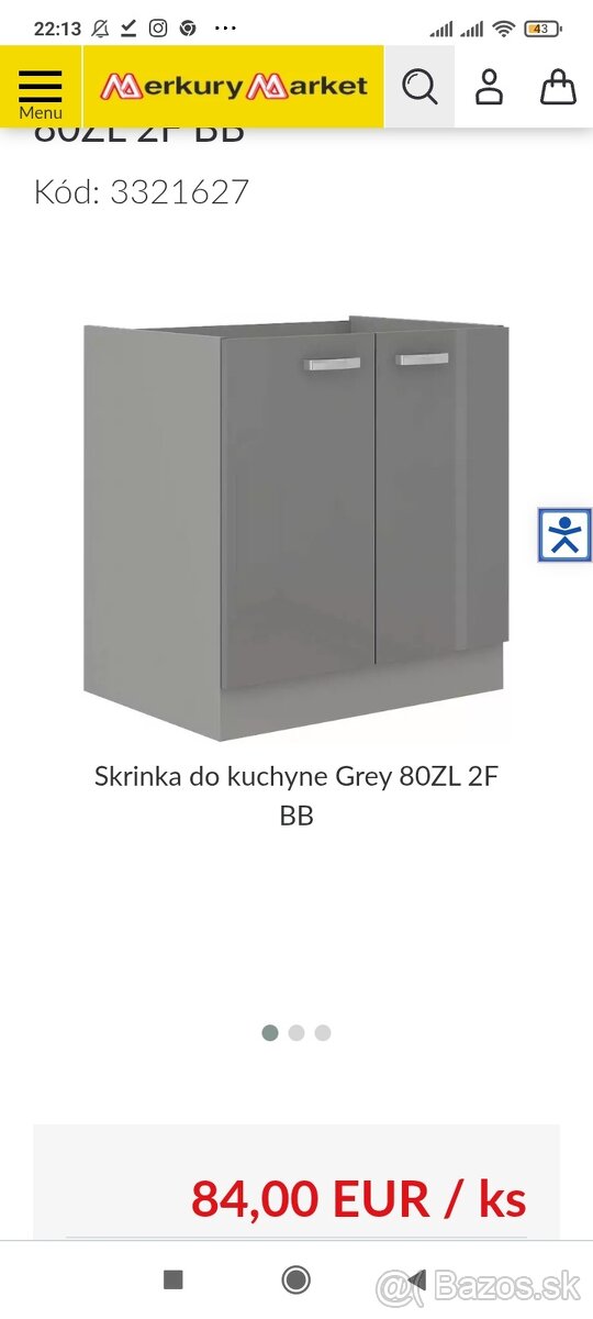 Kuchynská linka 220cm - 10