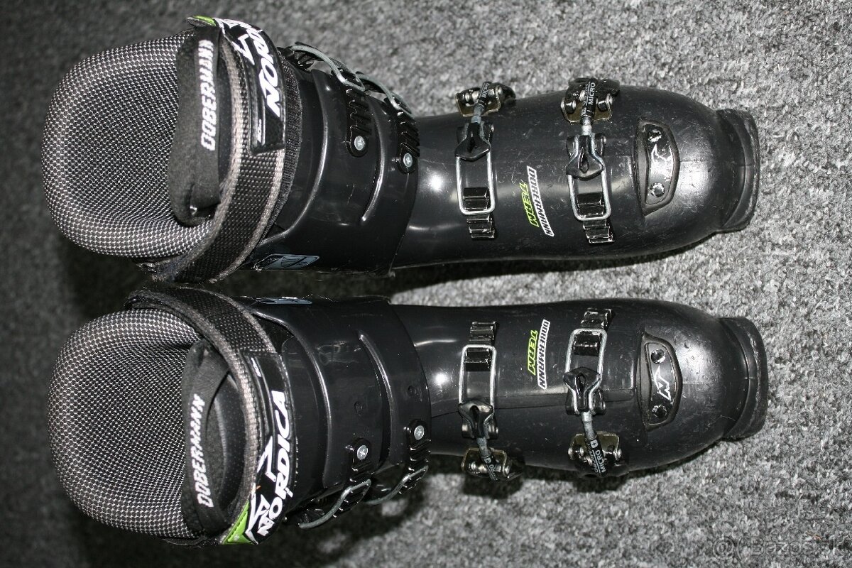 lyže dynastar Agyl 142 cm , lyžaky Nordica - 10