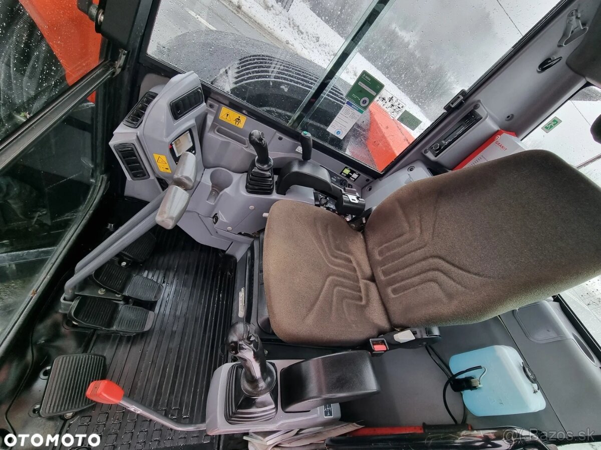 Pásové rýpadlo Kubota KX080-4 s dlhým ramenom 8,5 t PLUS. Ak - 10