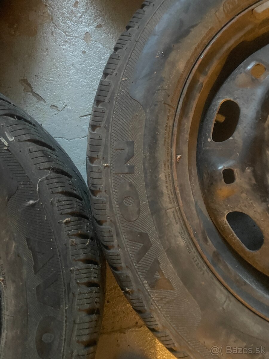 Predám originál Volkswagen plechové disky R14 - 10