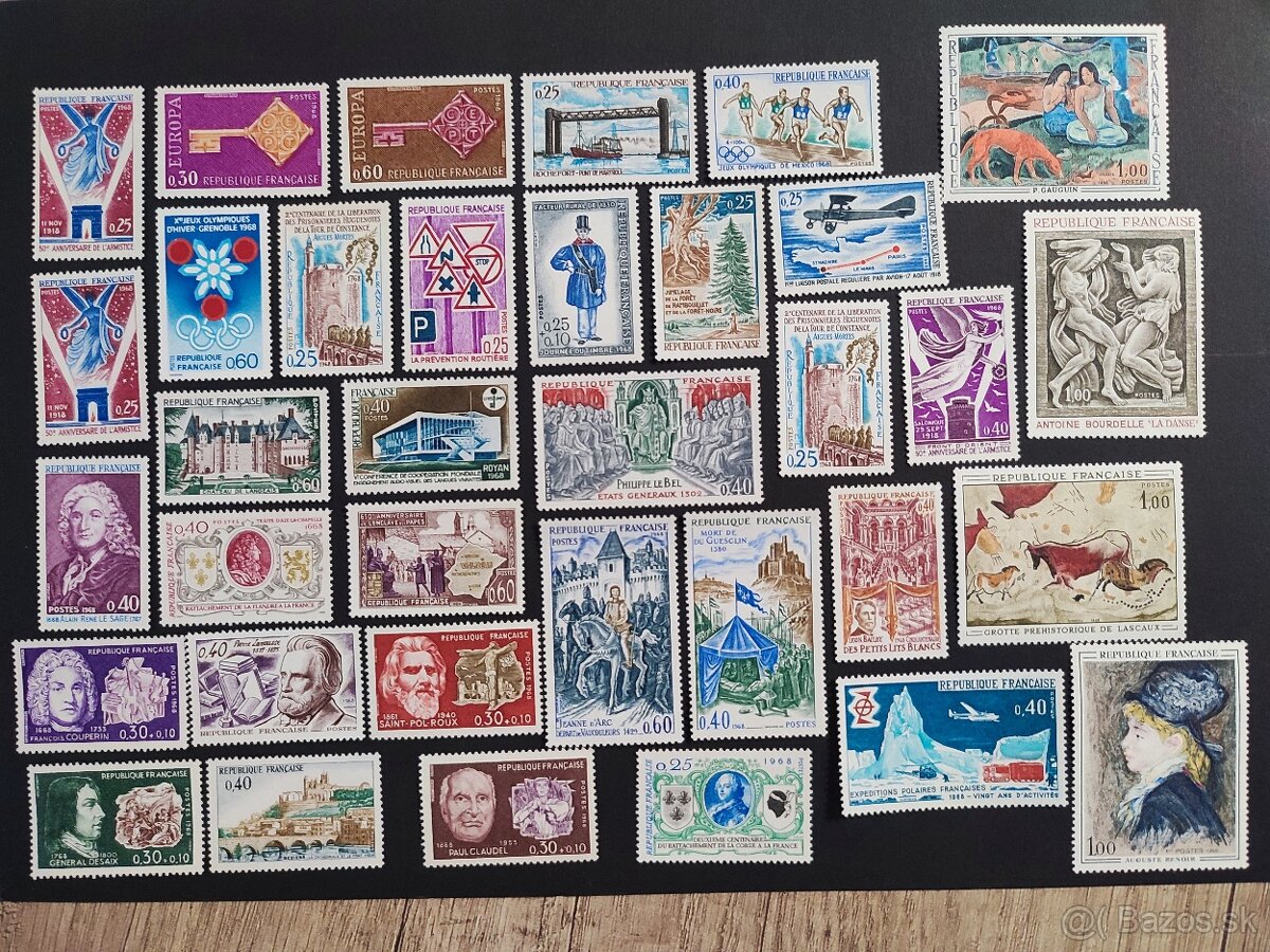 Zbierka poštových známok Francúzsko - 10