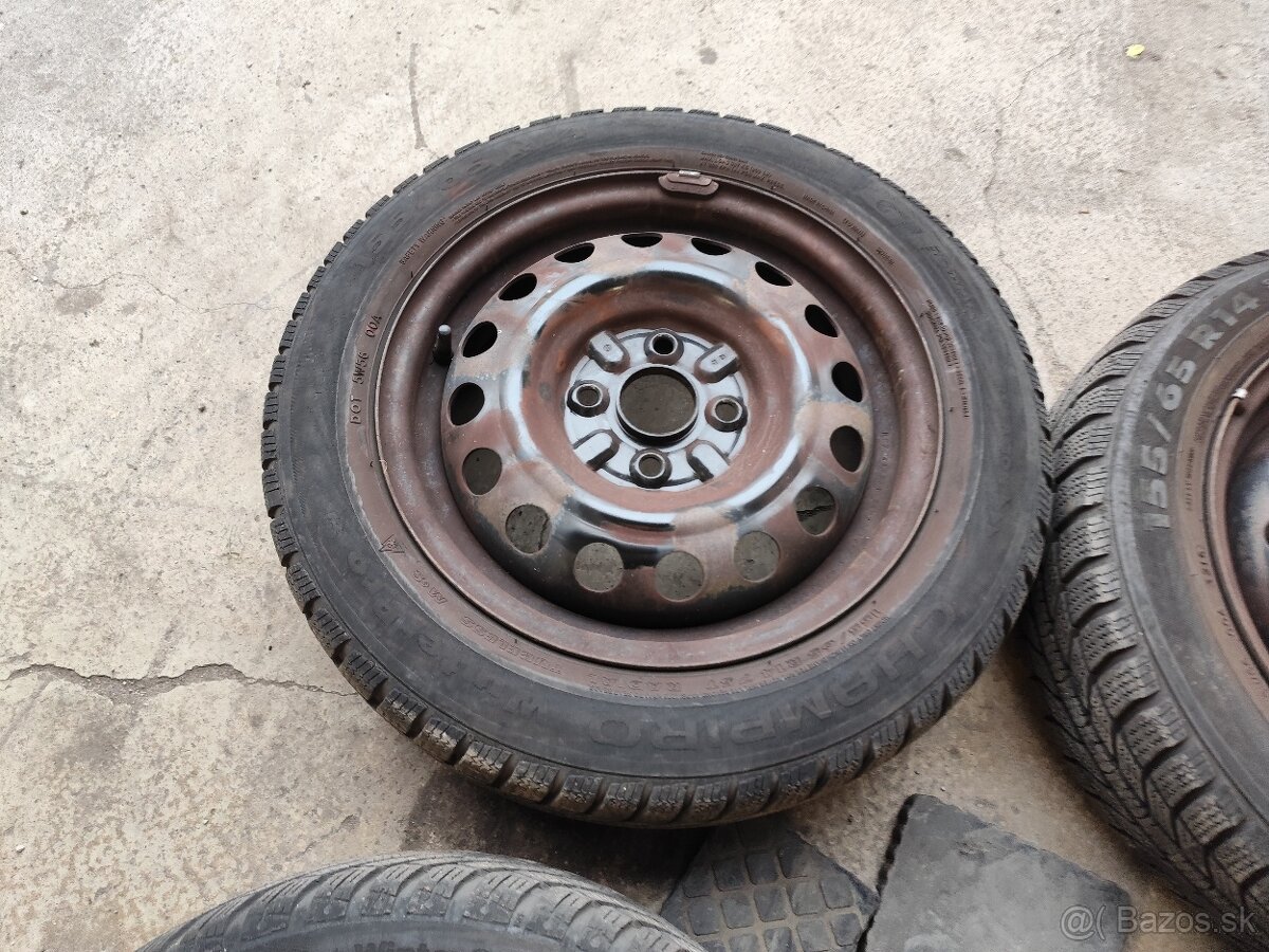 Sada plech+pneu 14" Citroën C1, Peugeot 107 Toyota Aygo - 10