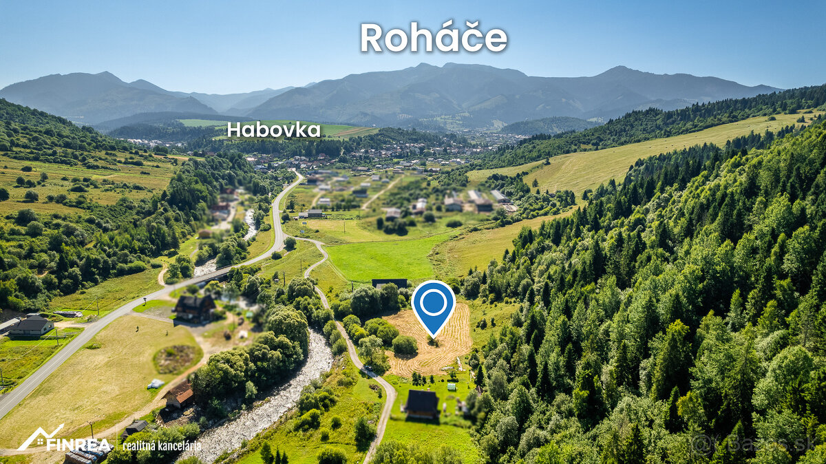 FINREA│Slnečný, rovinatý pozemok v Habovke 1700m2 - 10