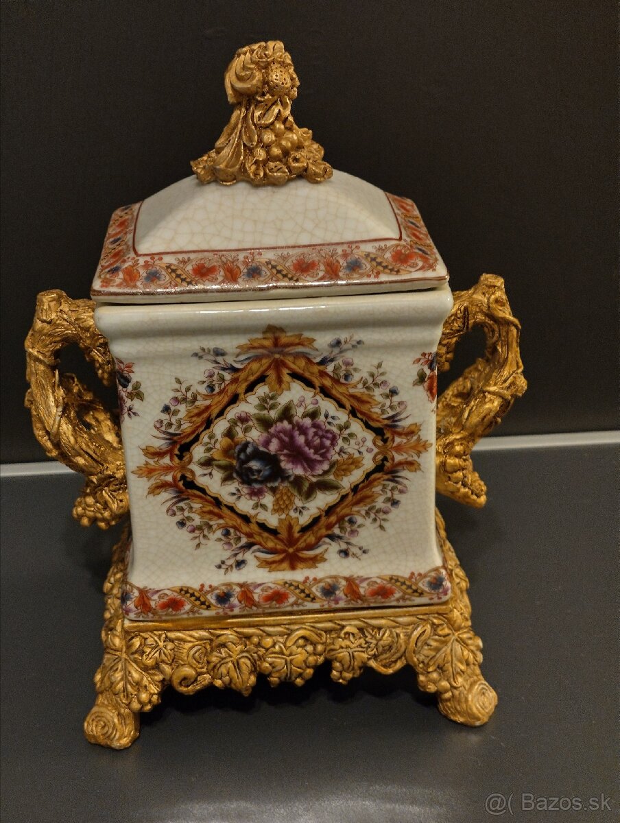 Vintage keramický box. - 10