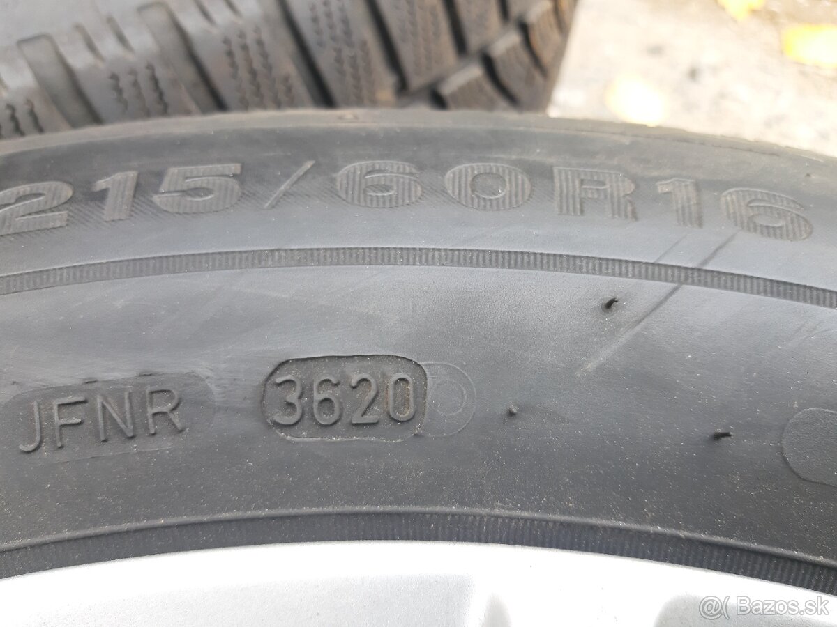 ZIMNÁ SADA 5x112r16 obuté 215/60r16 - 10