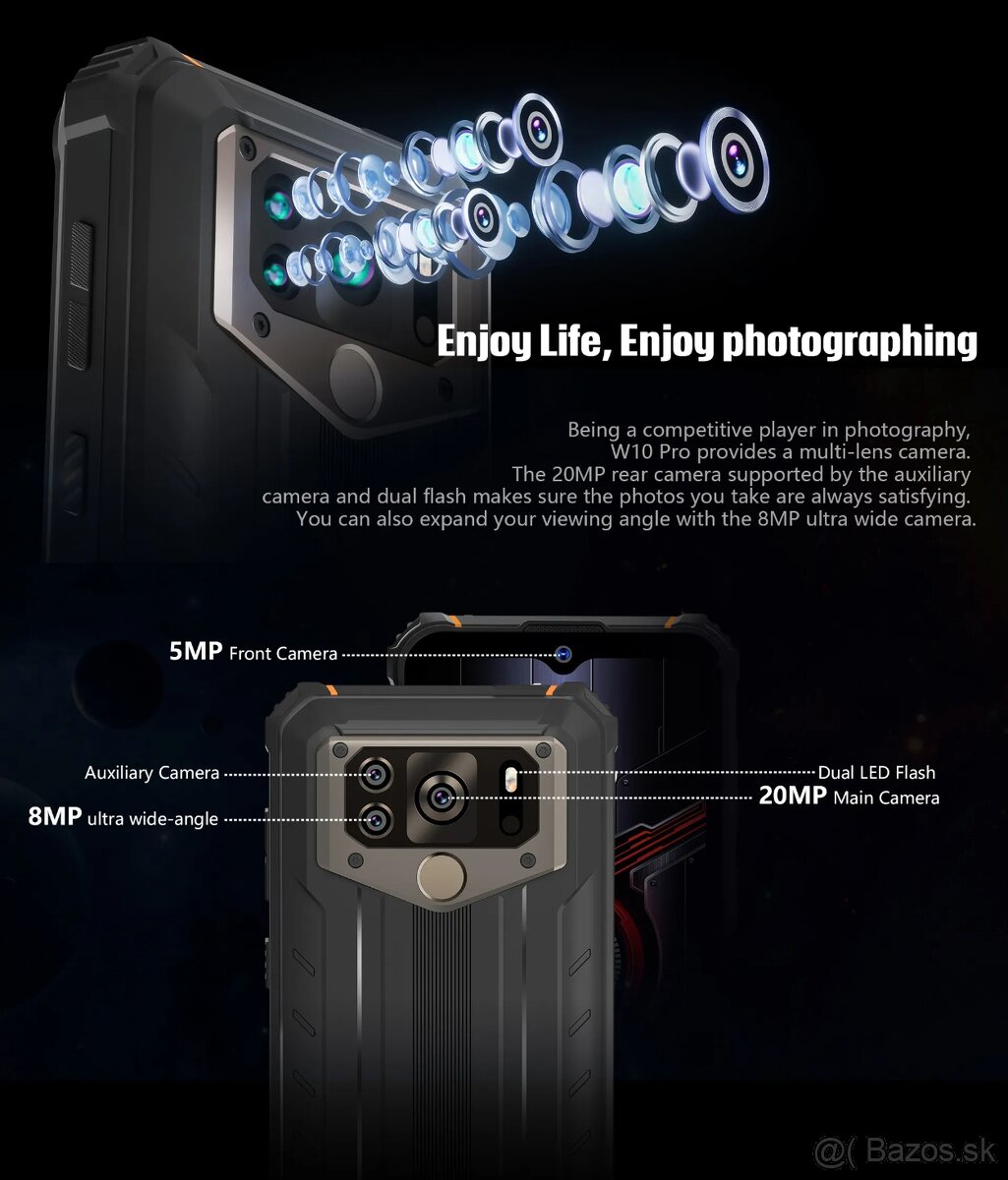 Hotwav W10 /w10 Pro - 15 000 mAh - 10