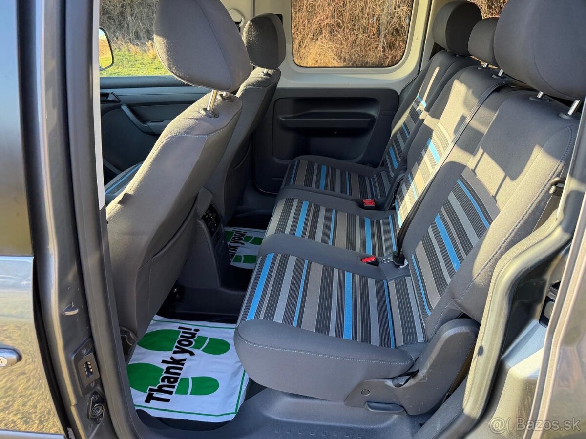 VW CADDY 1,6 MPI BEN/LPG - 75 kW, TOP KM - 10