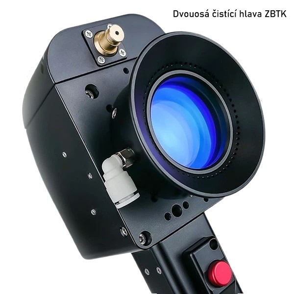 Čistiaci pulzný laser 300W, pulzná energia 5mJ - 10