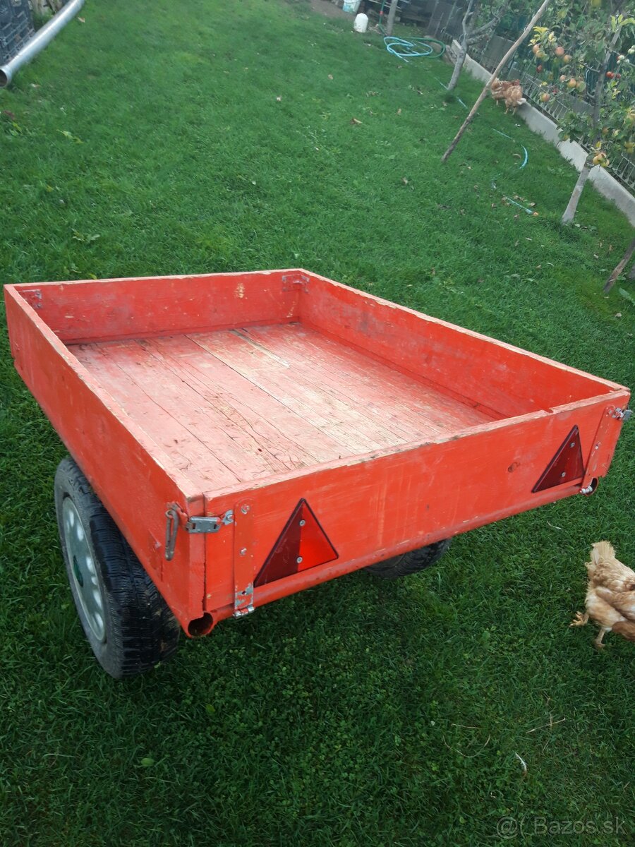 Predám malotraktor dom.výroby,6 ročný, motor 4-takt,210cm3 - 10