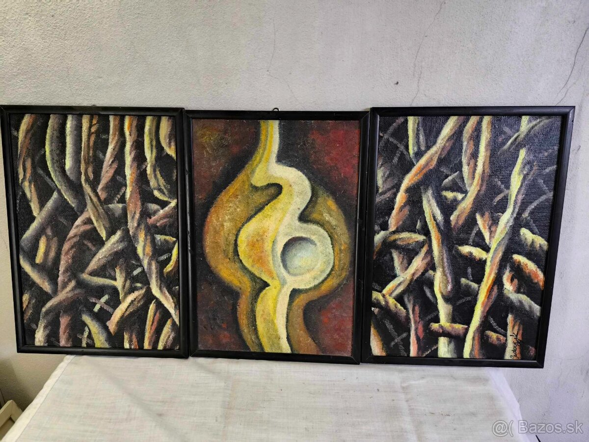 Ľubomír Ondovčík- 3 olejomaľby - 10