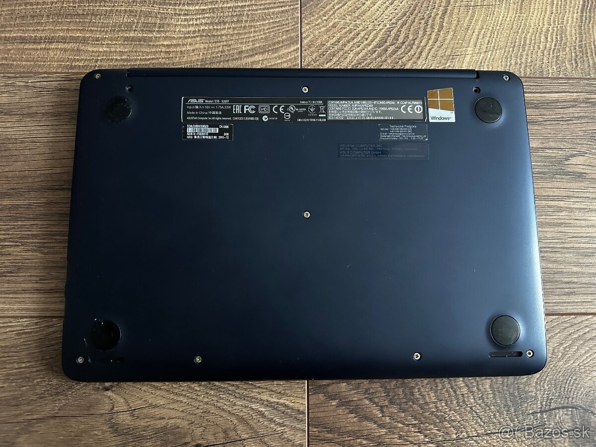 Asus Notebook X205TA - Windows 10 - 10