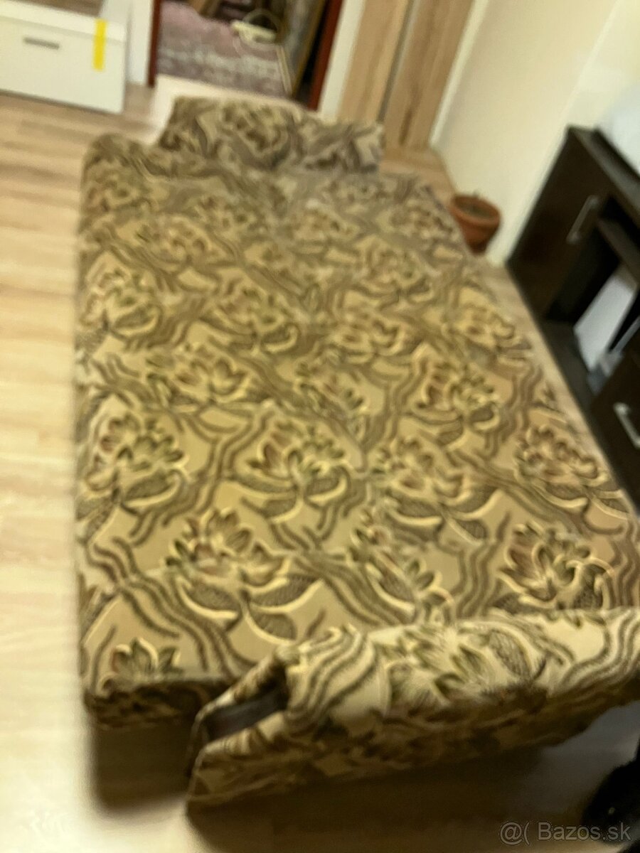 Predám retro sedačku komplet aj s kreslami a taburetmi - 10