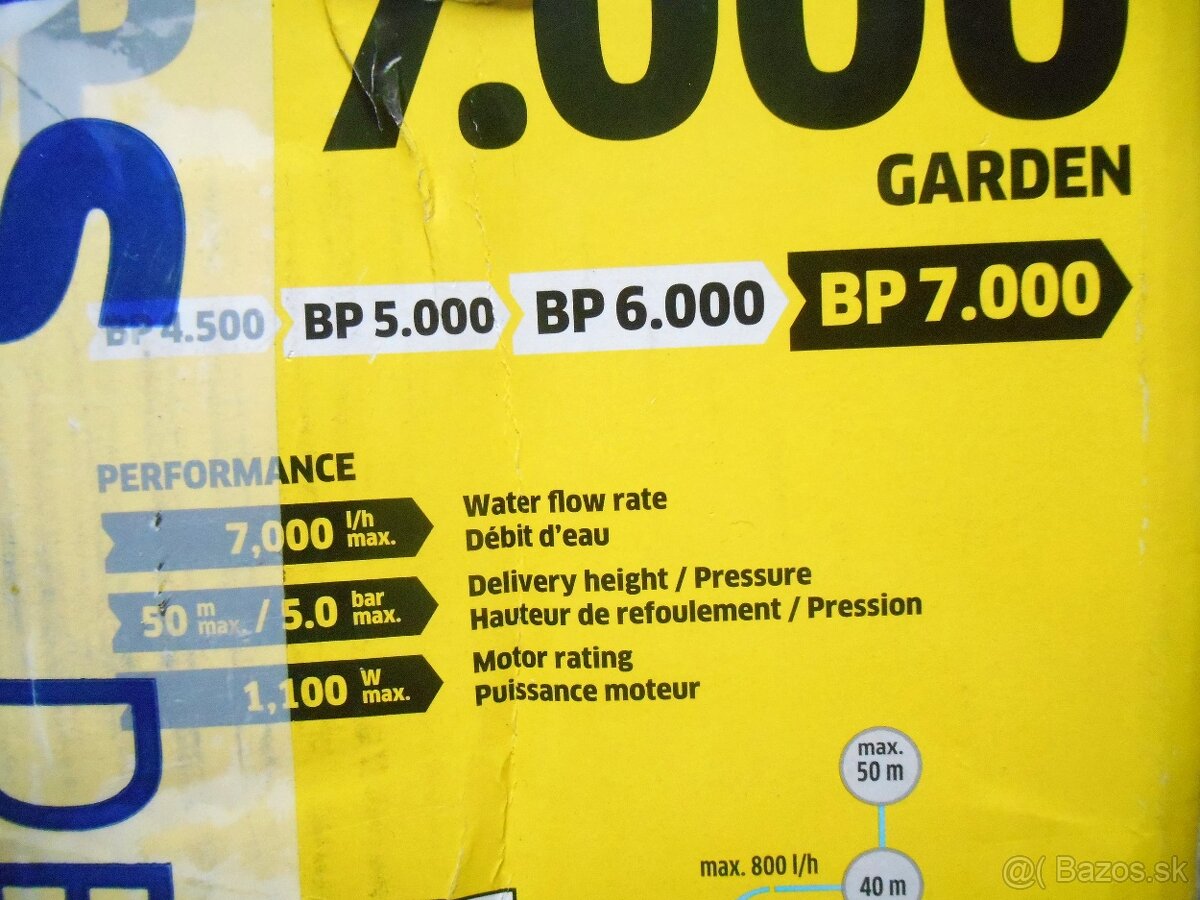 Záhradné čerpadlo Kärcher BP 7.000 - 10