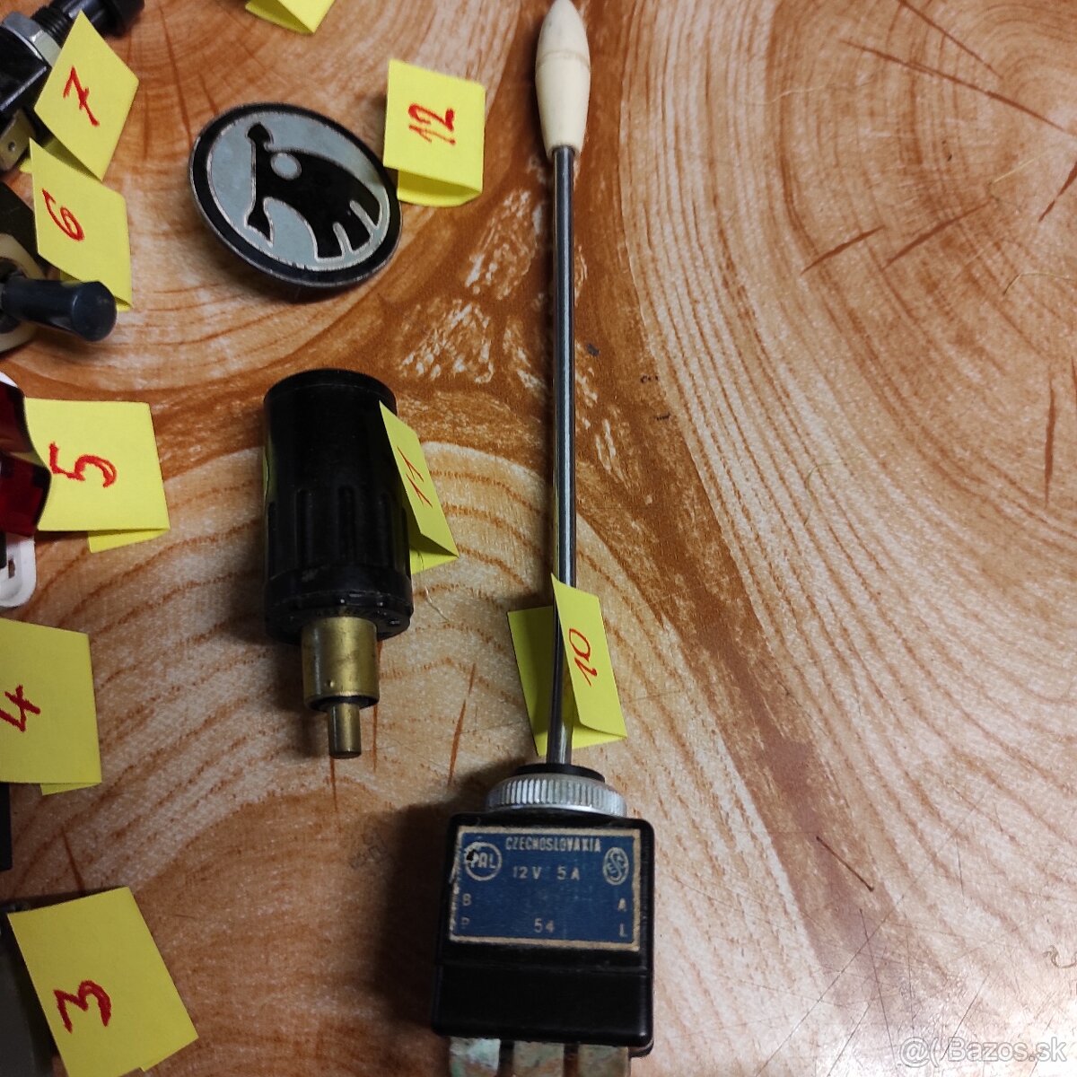 Auto súčiastky-prepinač smeroviek+roôz.vypinače - 10