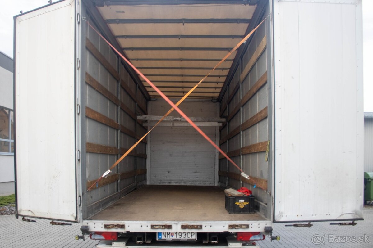 MAN TGL 12.250 s valníkovou nástavbou a hydraulickým čelom - 10