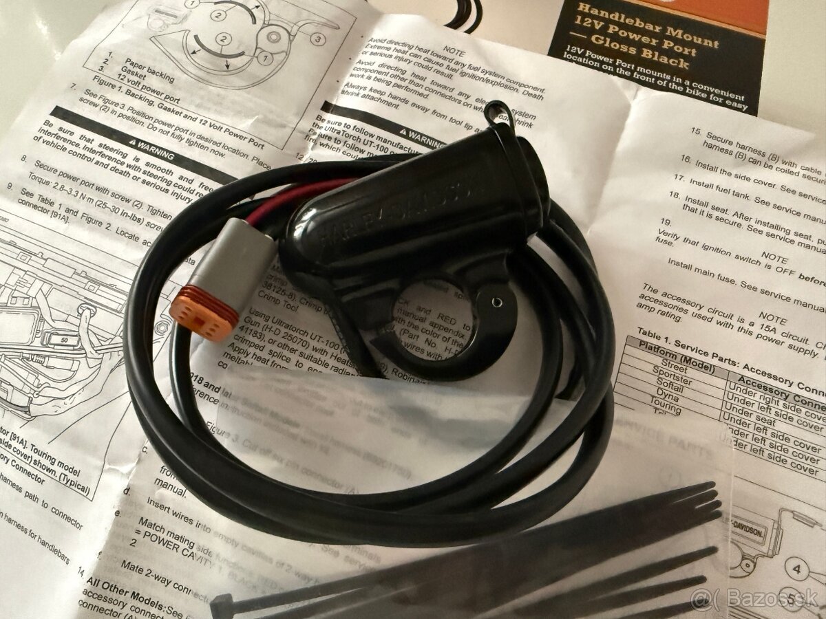 HARLEY DAVIDSON® 12V zásuvka - 10